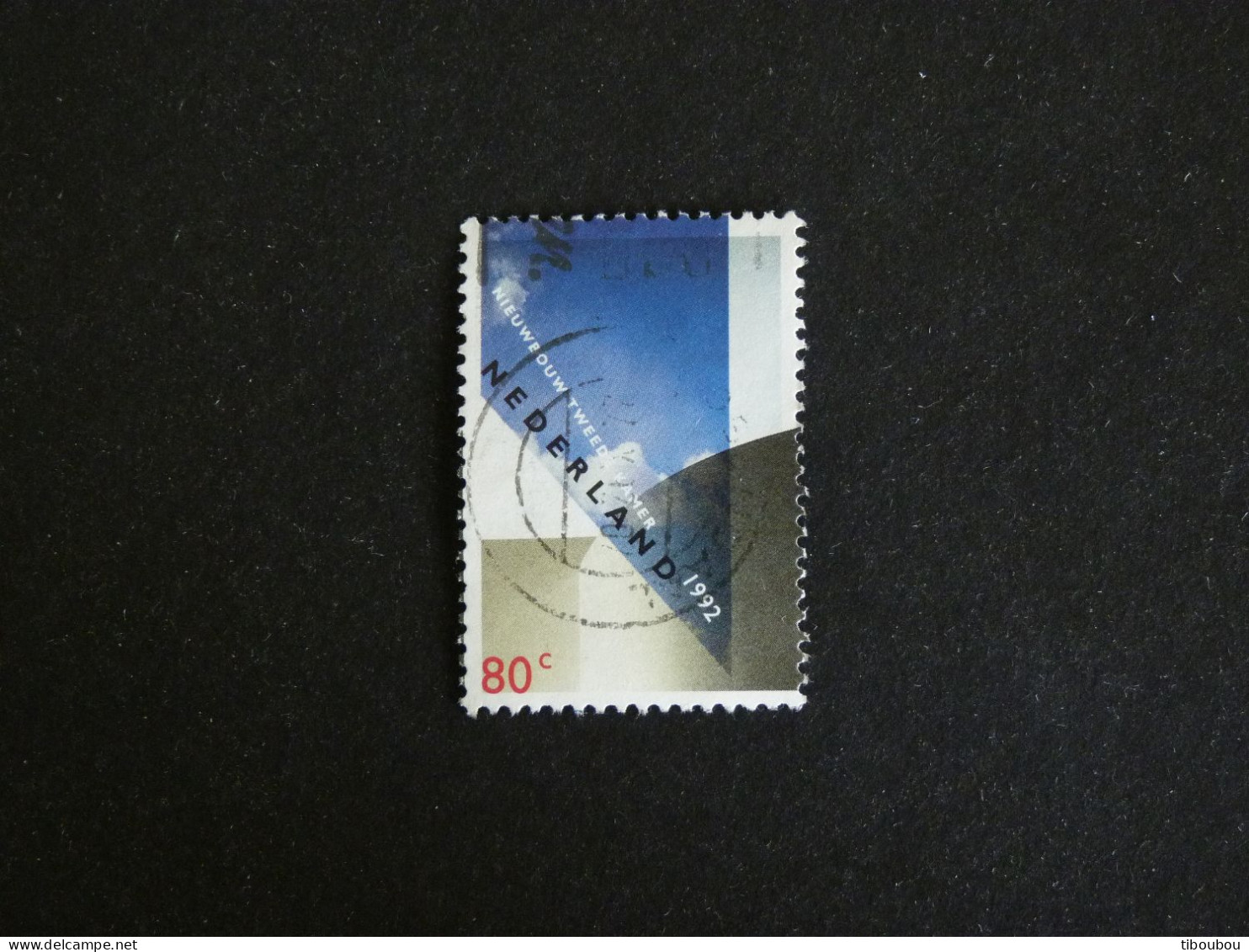 PAYS BAS NEDERLAND YT 1404 OBLITERE - NOUVEAU BATIMENT SECONDE CHAMBRE ETATS GENERAUX - Used Stamps