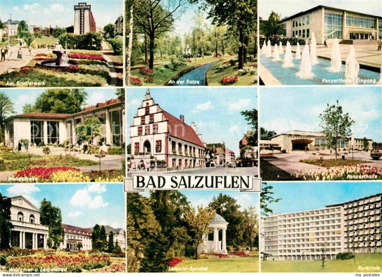 72889987 Bad Salzuflen Gradierwerk Wandelhalle Bad Salze Konzerthaus Rathaus Leo - Bad Salzuflen