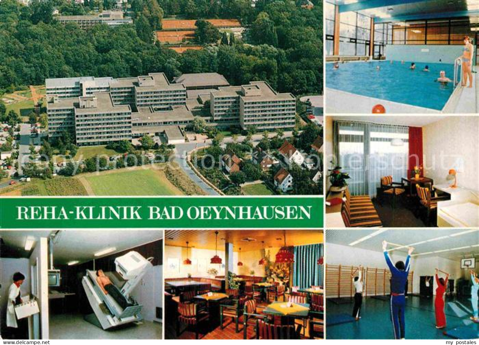 72889947 Bad Oeynhausen Rehaklinik Hallenbad Gymnastikhalle Bad Oeynhausen - Bad Oeynhausen