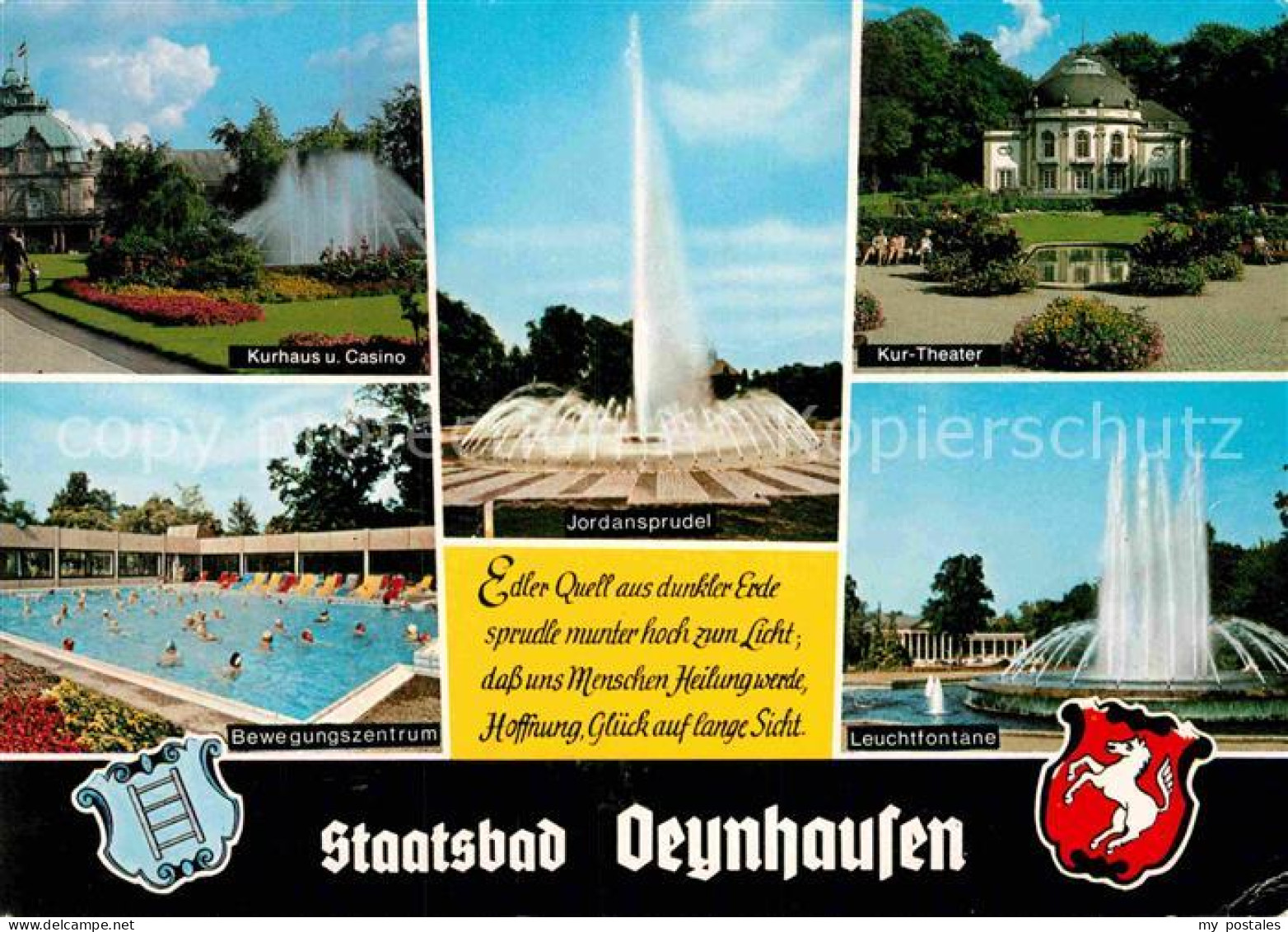 72889918 Bad Oeynhausen Kurhaus Casino Bewegungszentrum Jordansprudel Kurtheater - Bad Oeynhausen
