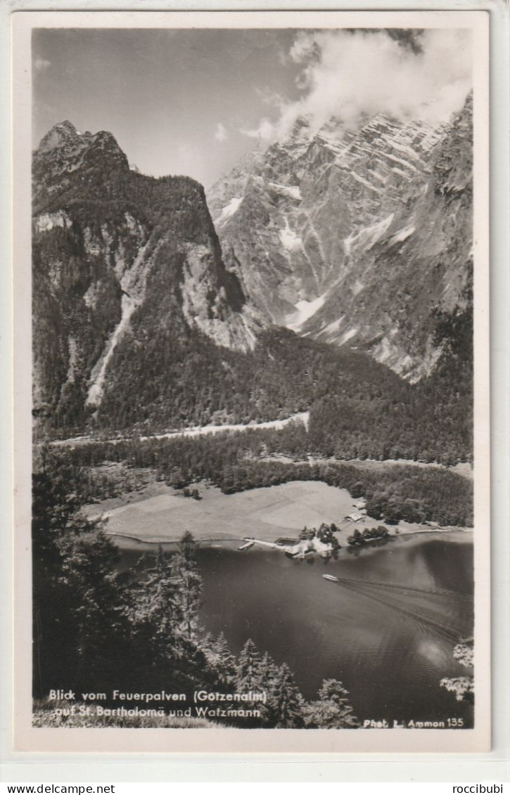 Berchtesgadener Land, Königssee, Feuerpalven, Bartholomä, Watzmann - Berchtesgaden