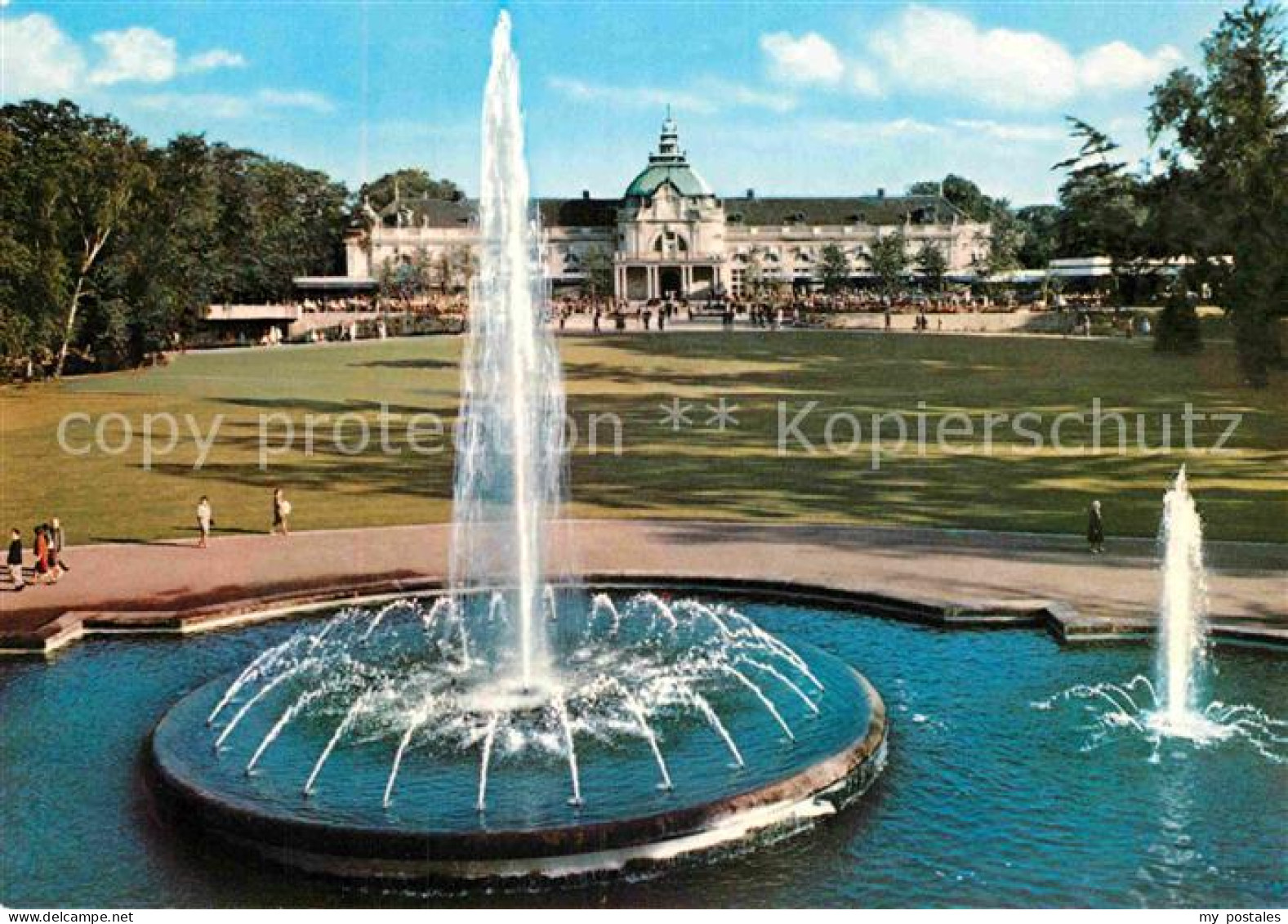 72889914 Bad Oeynhausen Wasserspiele Kurpark Kurhaus Bad Oeynhausen - Bad Oeynhausen