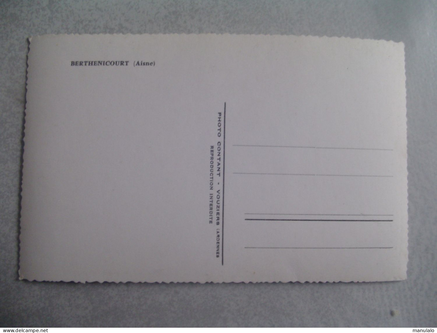 D 02 - Berthenicourt - - Otros & Sin Clasificación