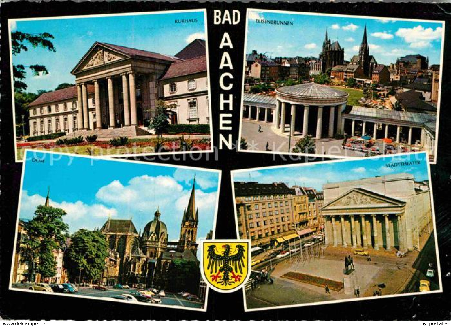 72889835 Bad Aachen Kurhaus Elisenbrunnen Dom Stadttheater Aachen - Aken