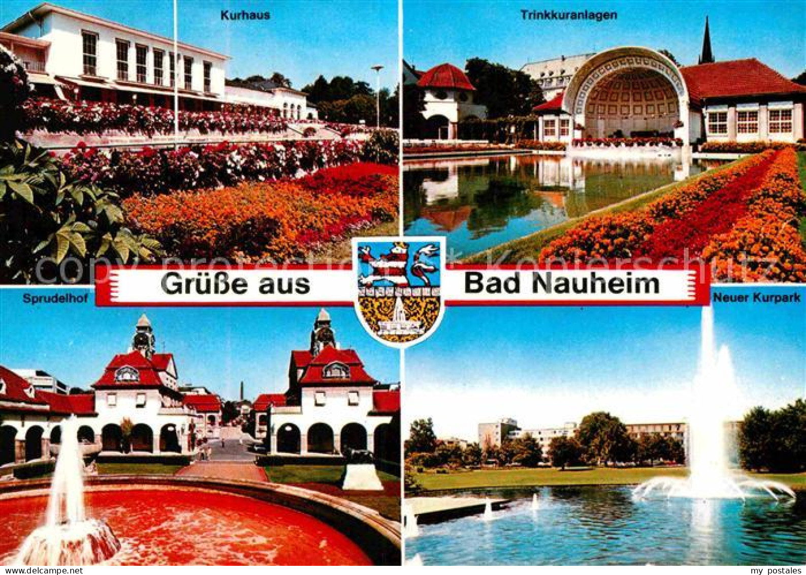 72889832 Bad Nauheim Kurhaus Trinkkuranlagen Kurpark Sprudelhof Bad Nauheim - Bad Nauheim