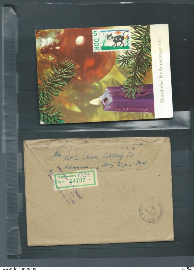 RDA- Lot De 4 Lettres Affranchies Dont ENTIERS, Cartes Postale , à éxaminer Pb198 - Andere & Zonder Classificatie