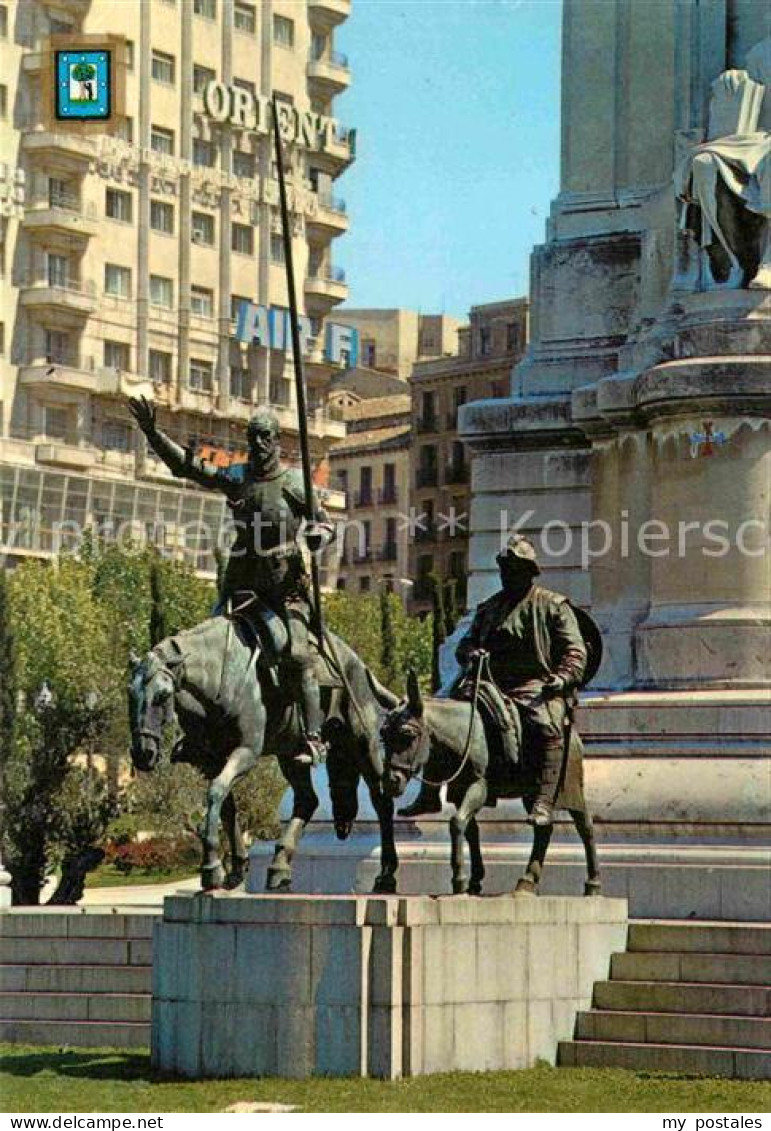 72889559 Madrid Spain Monumento A Cervantes Madrid - Sonstige & Ohne Zuordnung