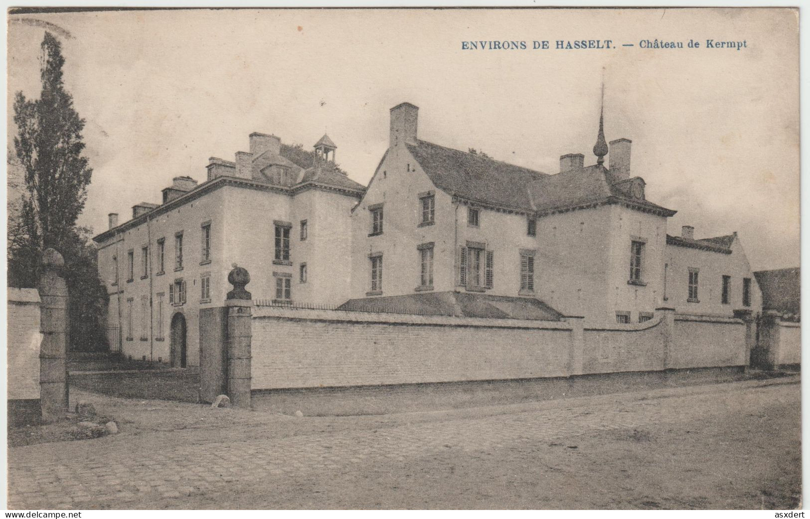 Hasselt - Kermt - Château De Kermpt / Kasteel  1922 - Hasselt