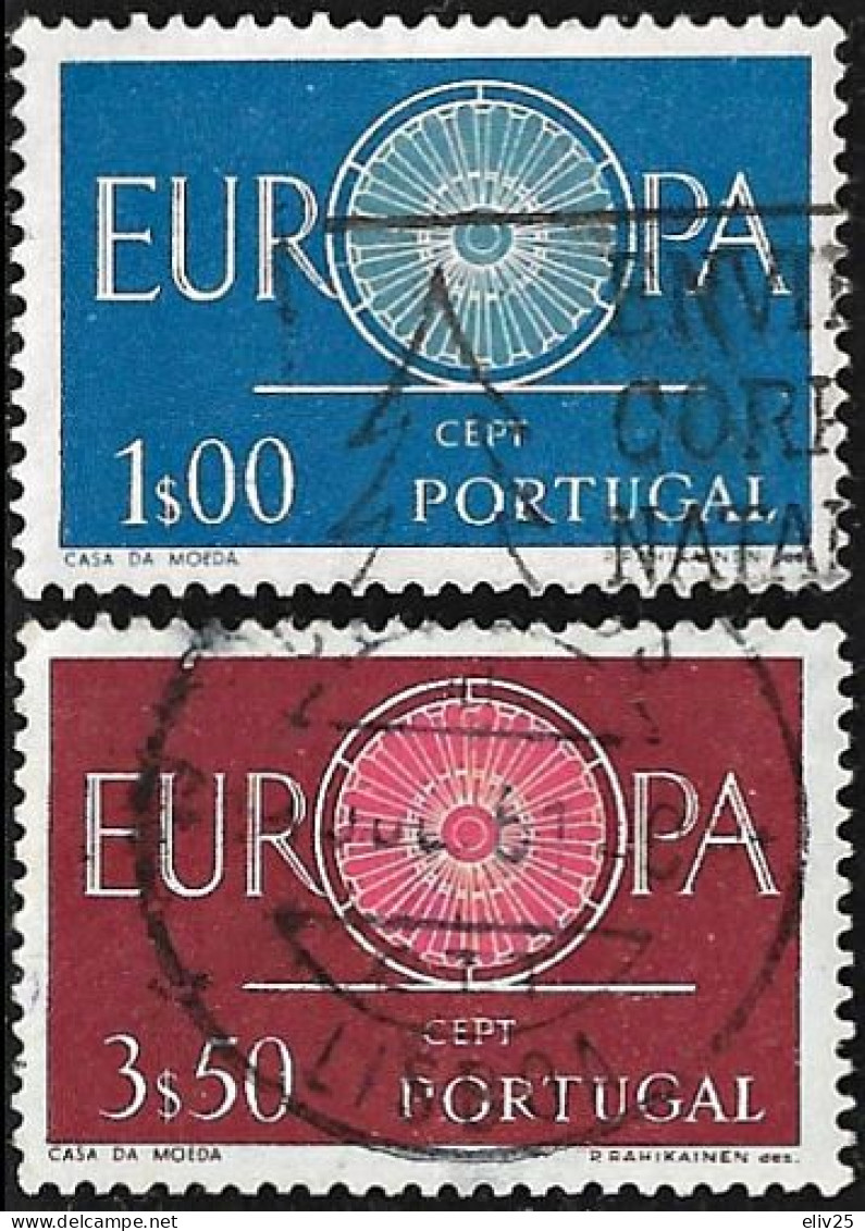 Portugal 1960, Europa CEPT - 2 V. Used - 1960