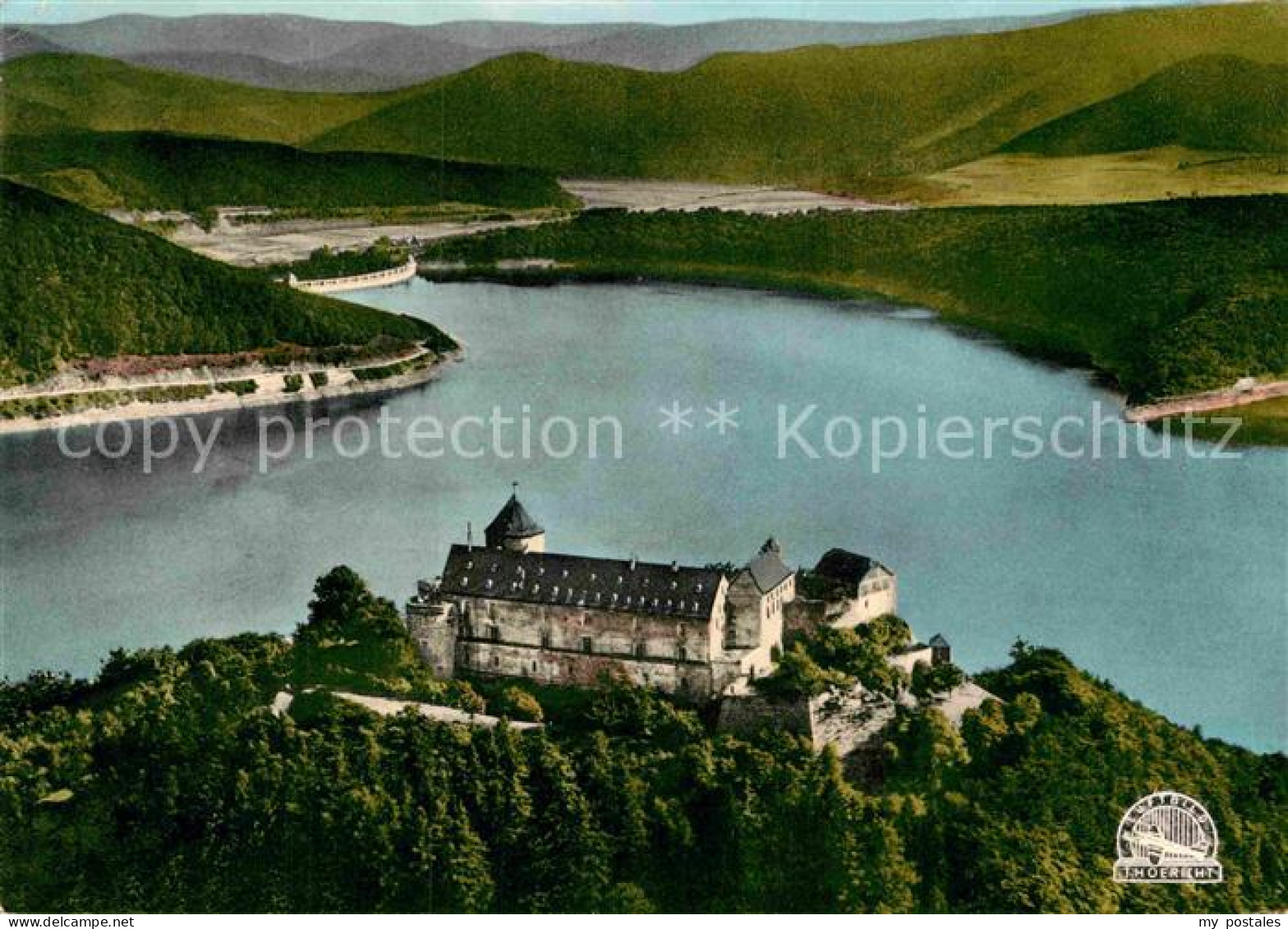 72889125 Schloss Waldeck Fliegeraufnahme Schloss Am Edersee Waldeck - Otros & Sin Clasificación