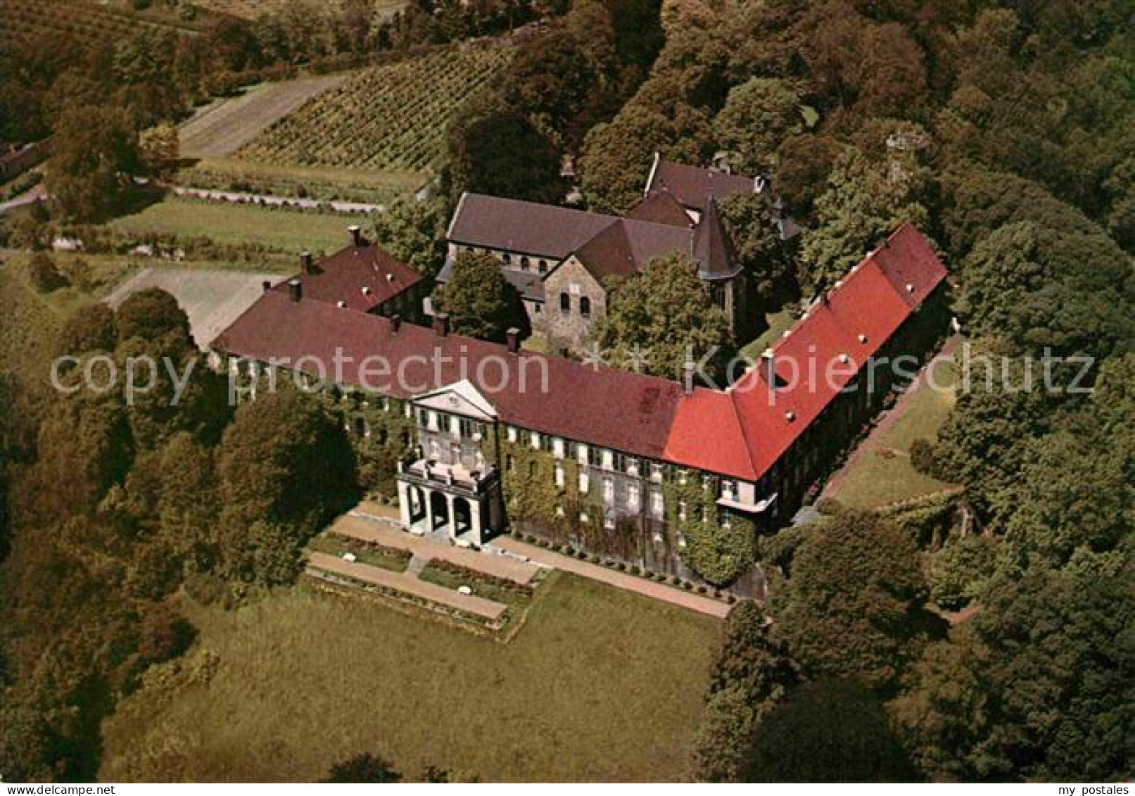 72889006 Cappenberg Fliegeraufnahme Schloss Selm - Other & Unclassified