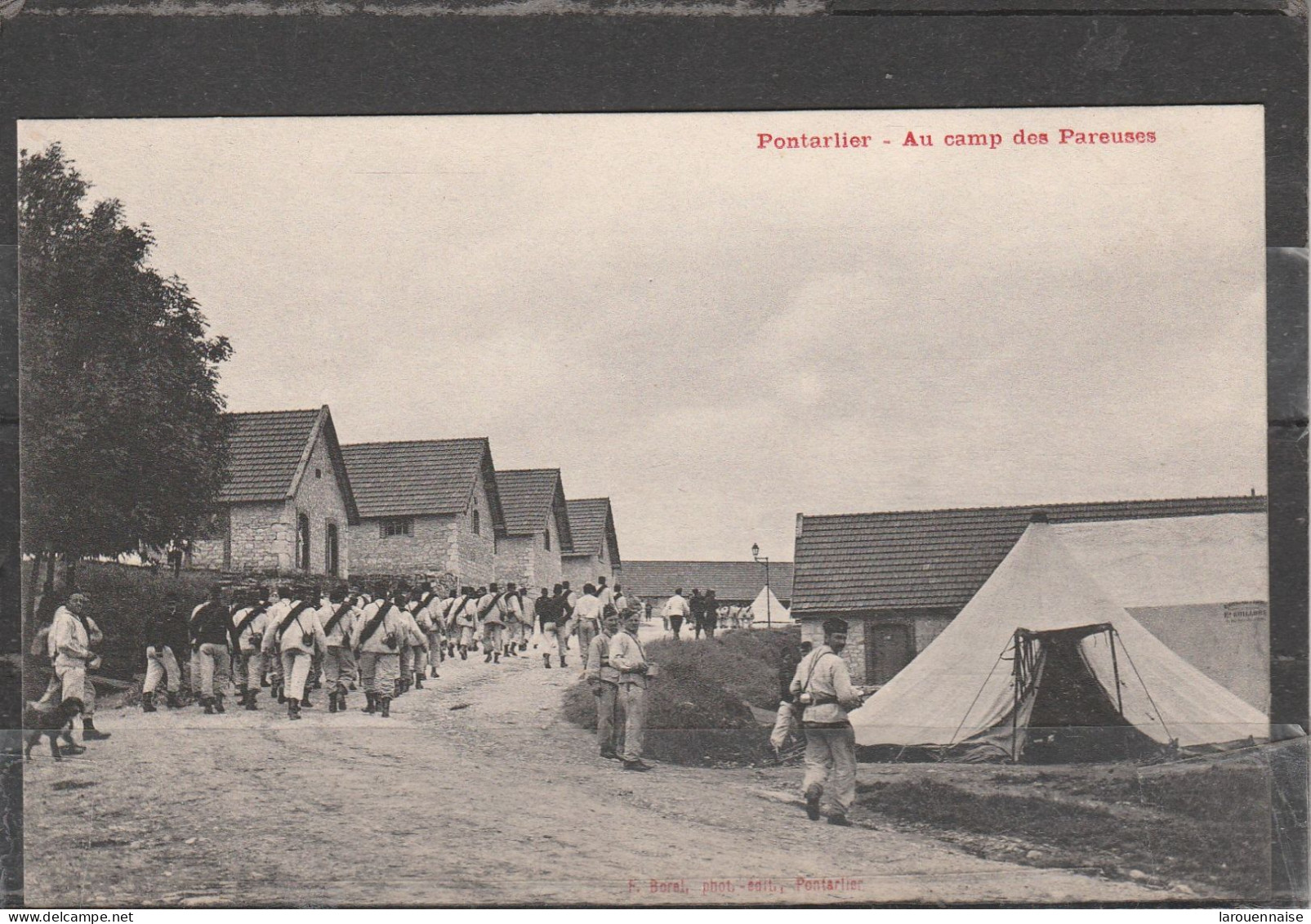 25 - PONTARLIER - Au Camp Des Pareuses - Pontarlier