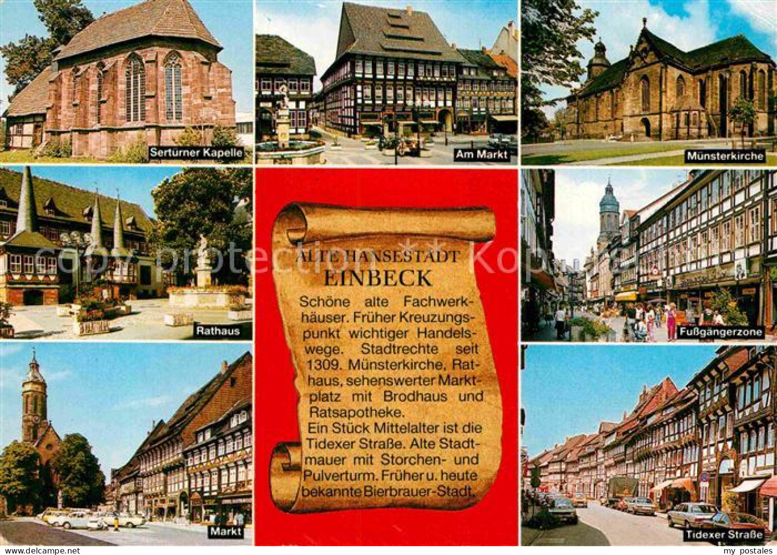 72888491 Einbeck Niedersachsen Serturner Kapelle Am Markt Muensterkirche Rathaus - Einbeck