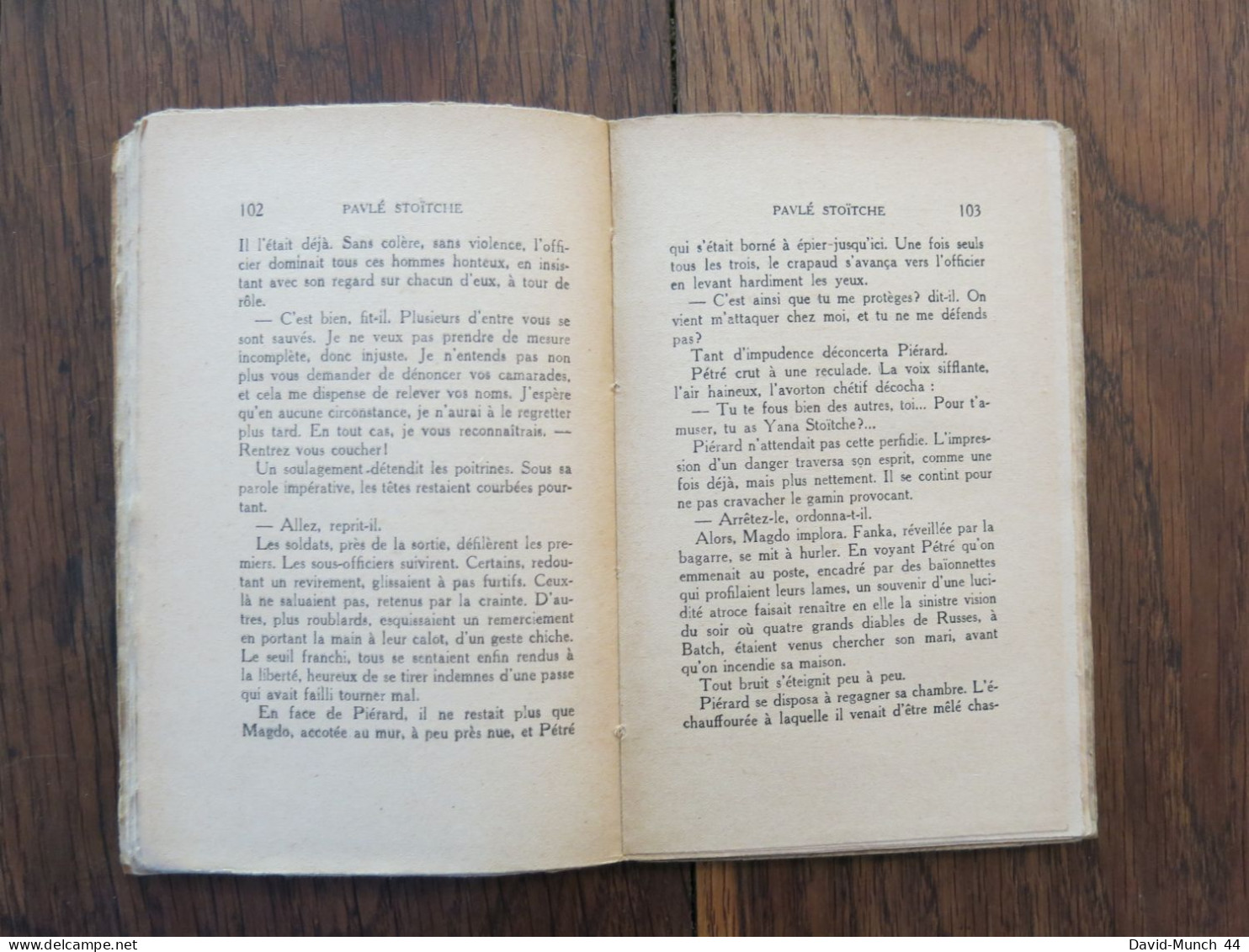 Pavlé Stoïtche de Marcel Lorin. Littérature et Art Français, Librairie Baudinière. 1923