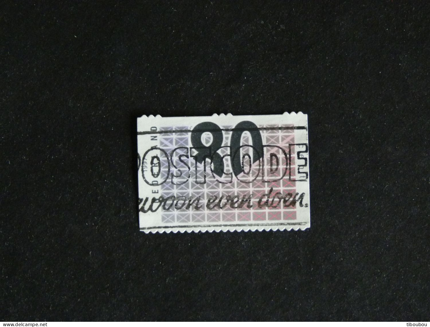 PAYS BAS NEDERLAND YT 1579 OBLITERE - TIMBRE ENTREPRISES - Used Stamps