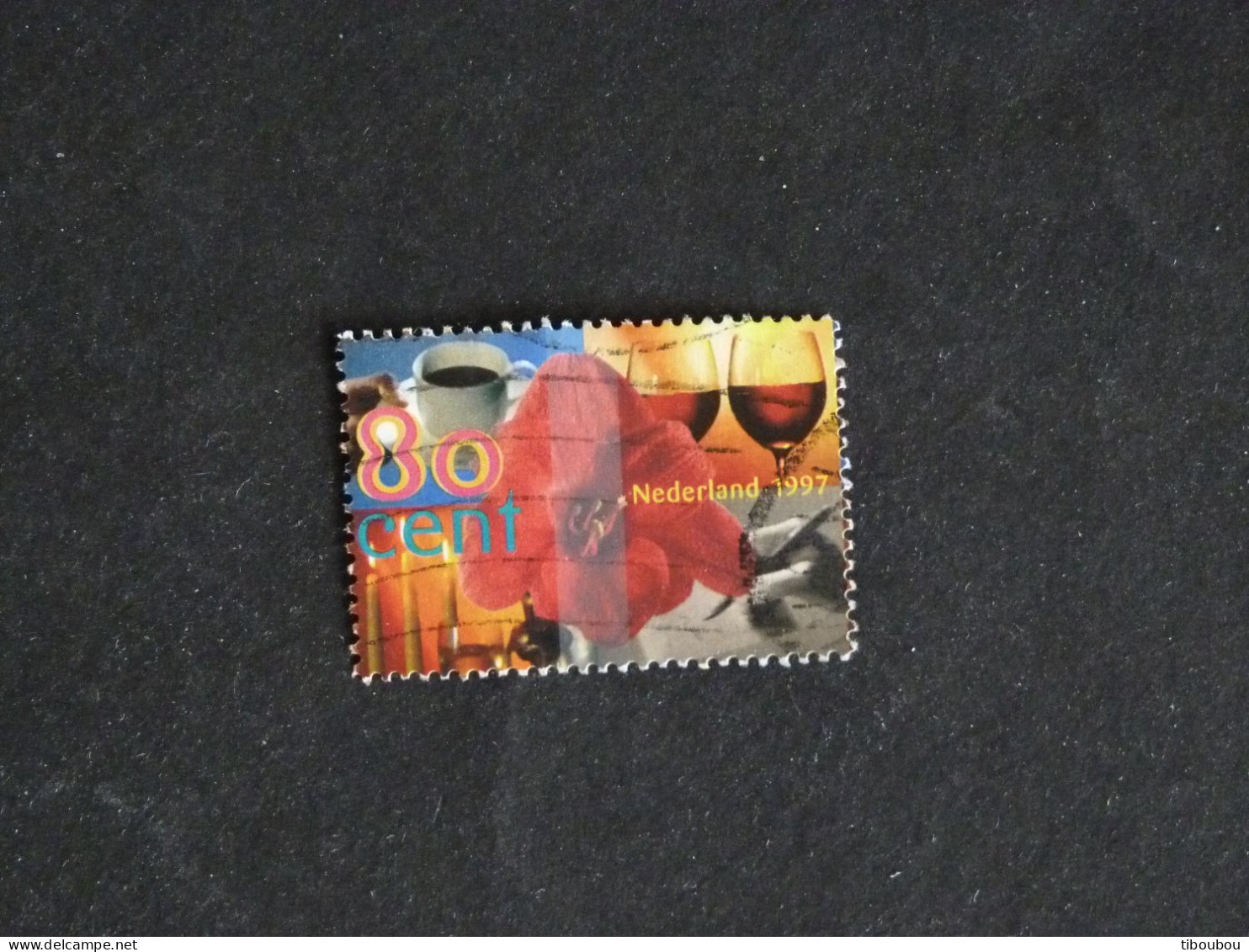 PAYS BAS NEDERLAND YT 1590 OBLITERE - TIMBRE DE SOUHAIT - Used Stamps