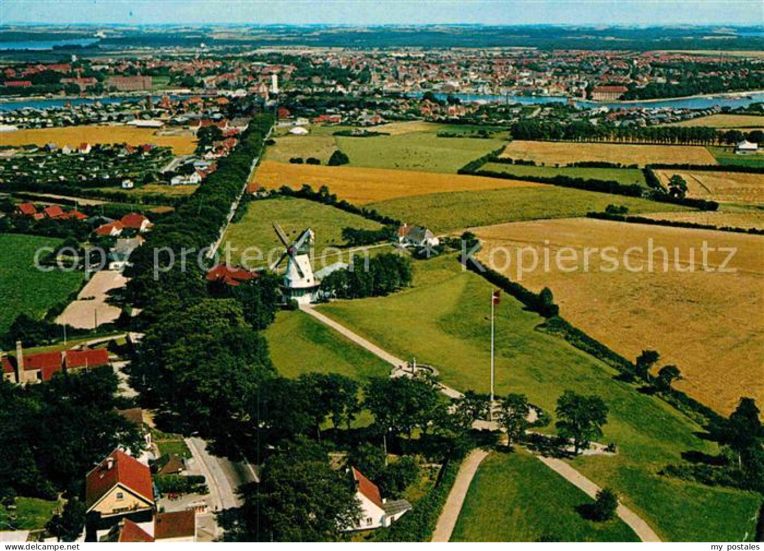 72888000 Dybbol Fliegeraufnahme Muehle Daenemark - Danemark