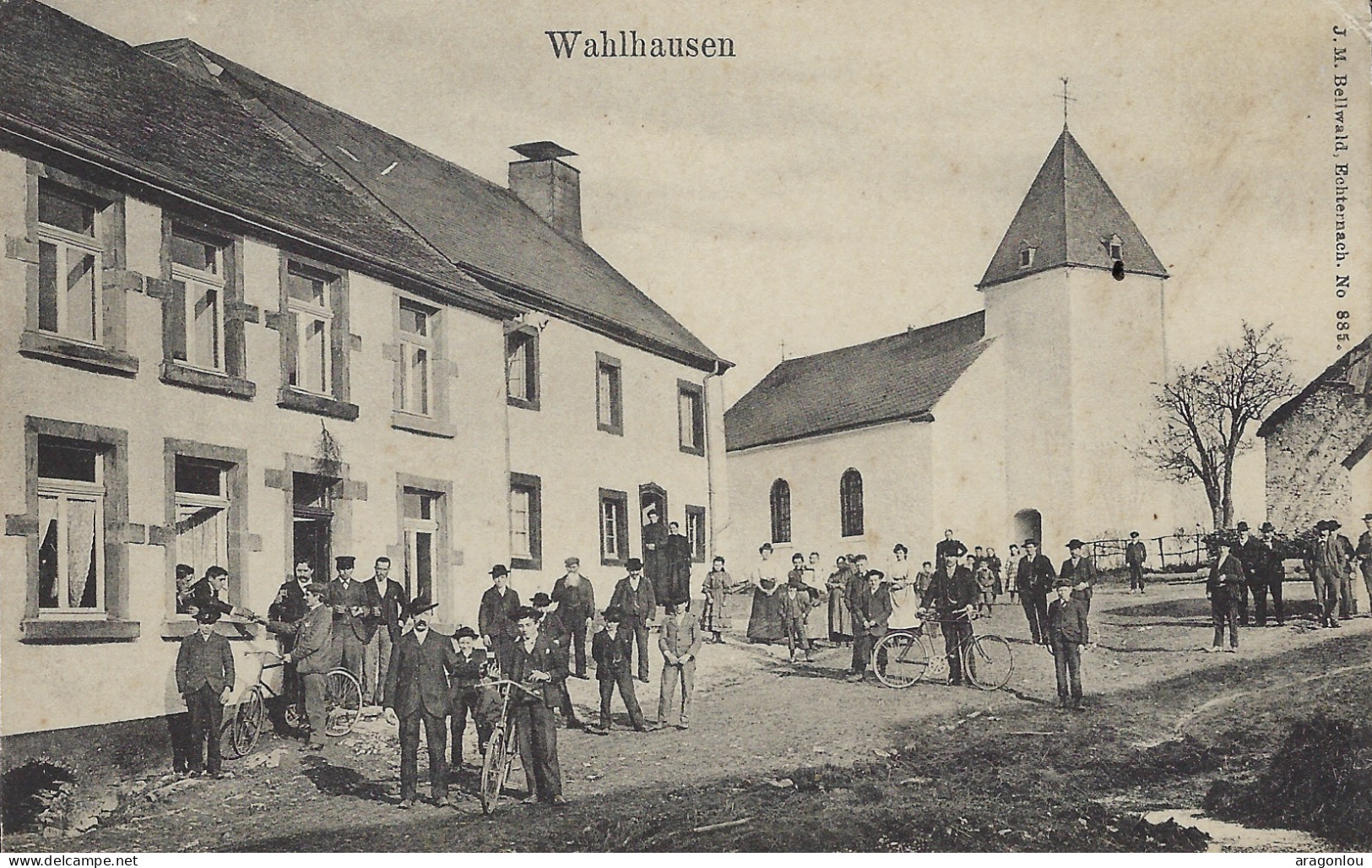 Luxembourg - Luxemburg - WAHLHAUSEN  -  J.M. Bellwald , Echternach   No.885 - Andere & Zonder Classificatie