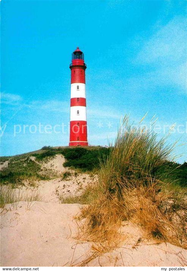 72887586 Amrum Duenen Leuchtturm Nebel - Autres & Non Classés