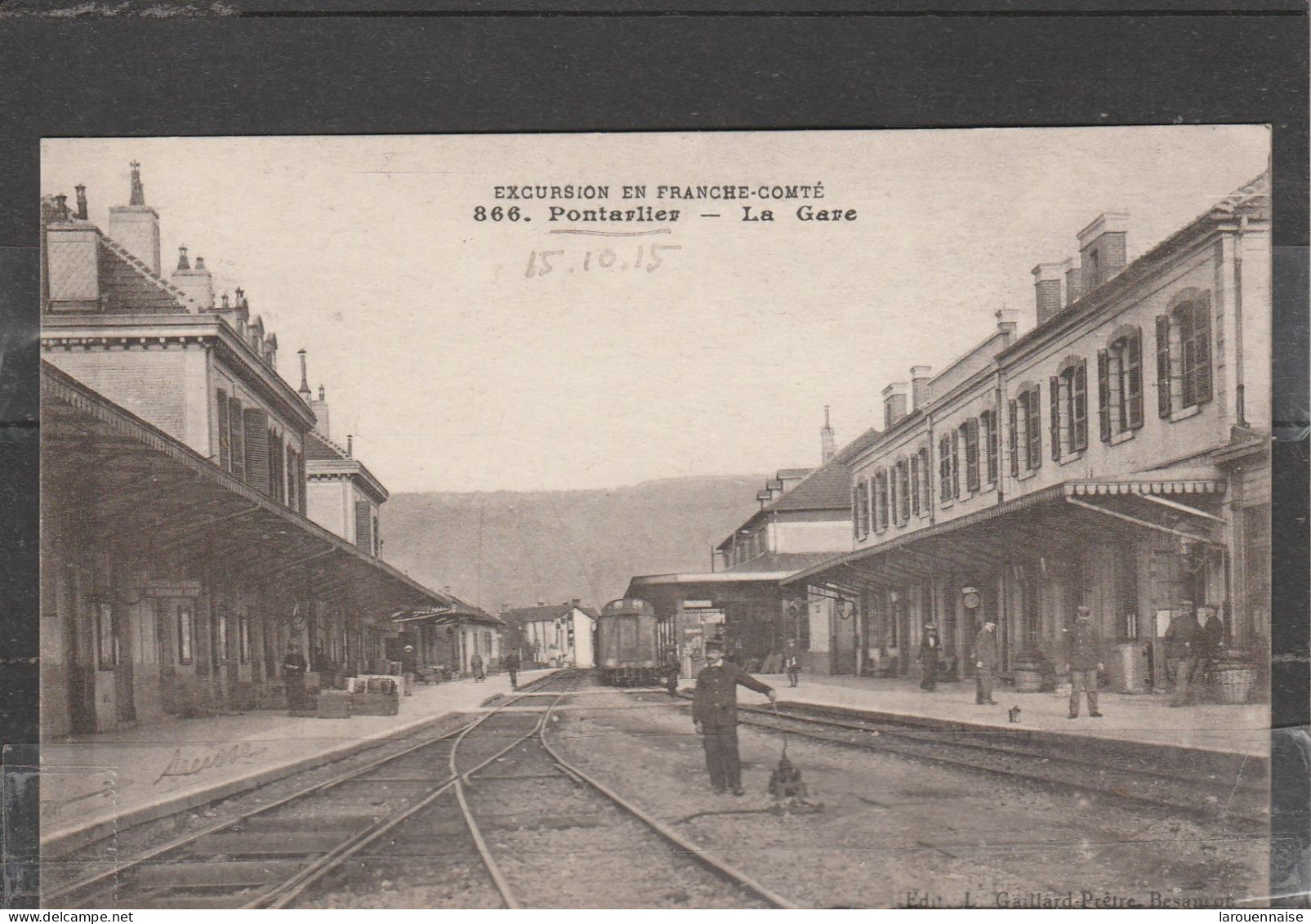 25 - PONTARLIER - La Gare - Pontarlier