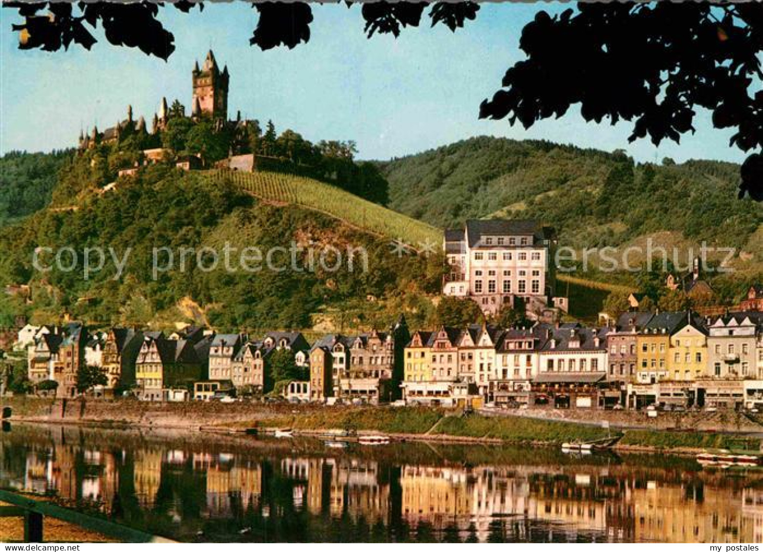 72887354 Cochem Mosel Moselpartie Mit Burg Cochem - Cochem