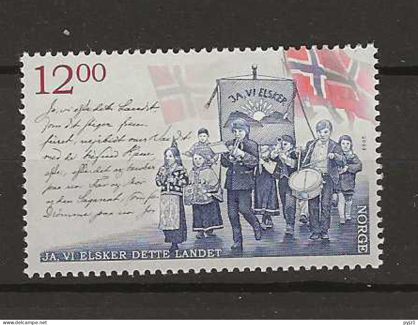 2009 MNH Norway, Mi 1679 Postfris** - Unused Stamps
