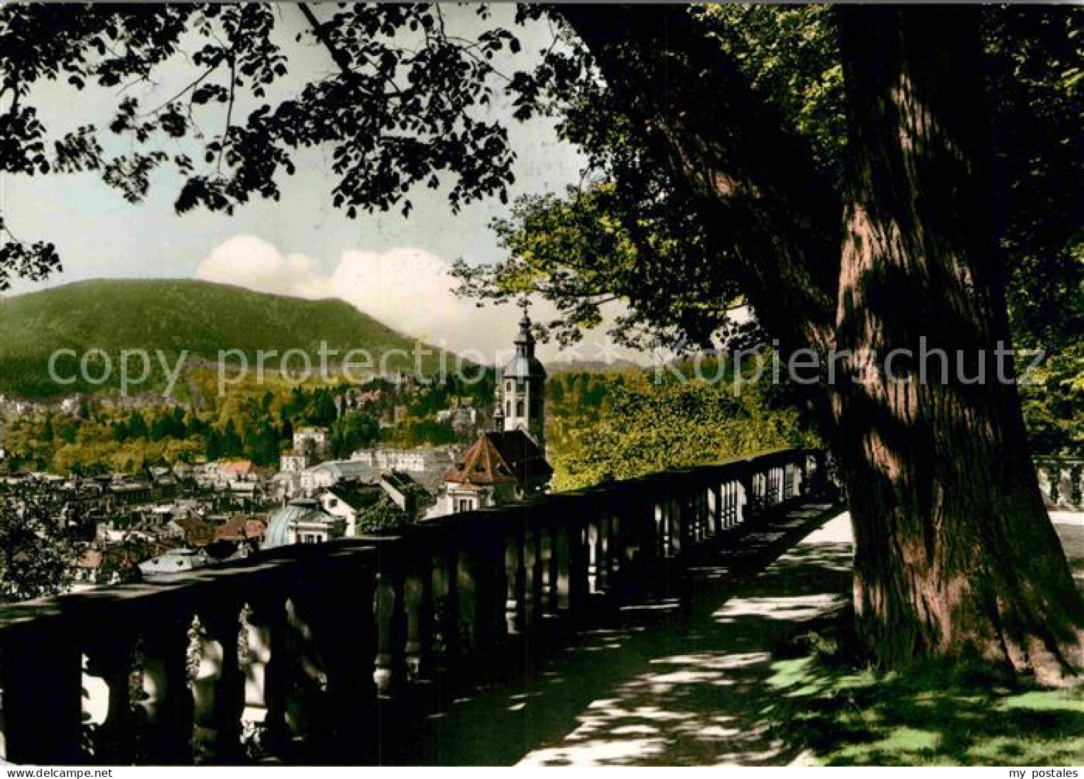 72886892 Baden-Baden Blick Von Der Schlossstrasse Baden-Baden - Baden-Baden