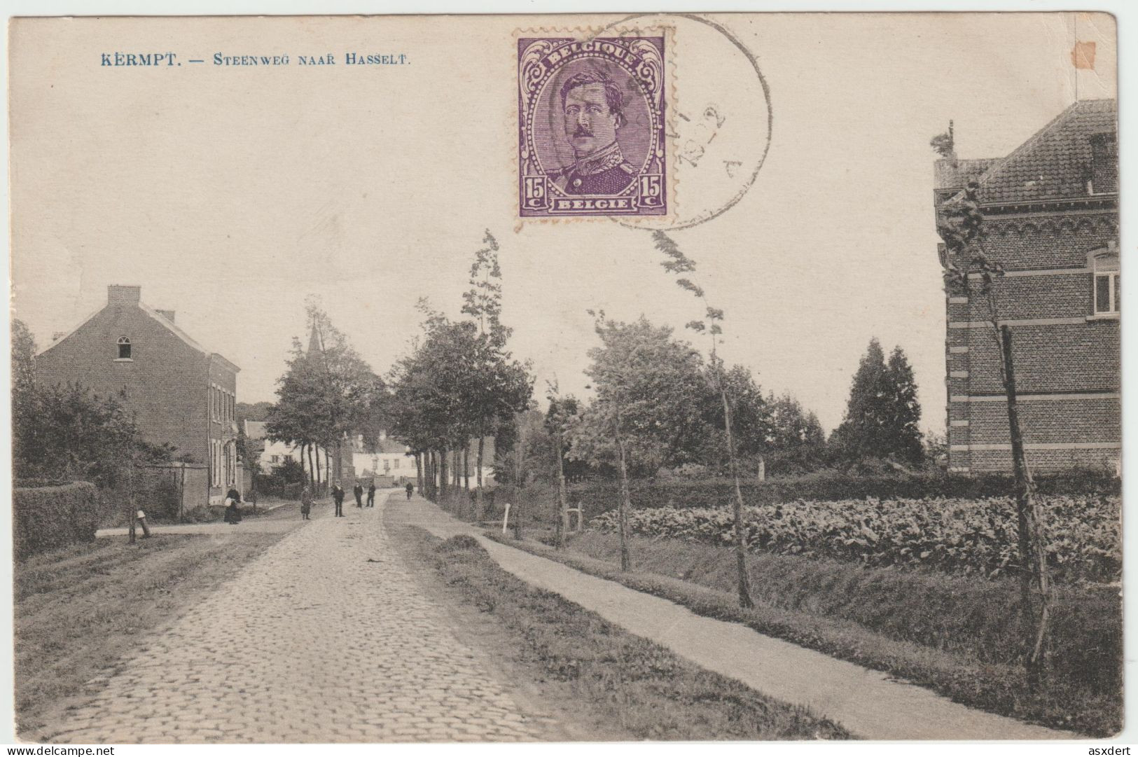 Hasselt - Kermpt Steenweg Naar Hasselt  1922 - Hasselt