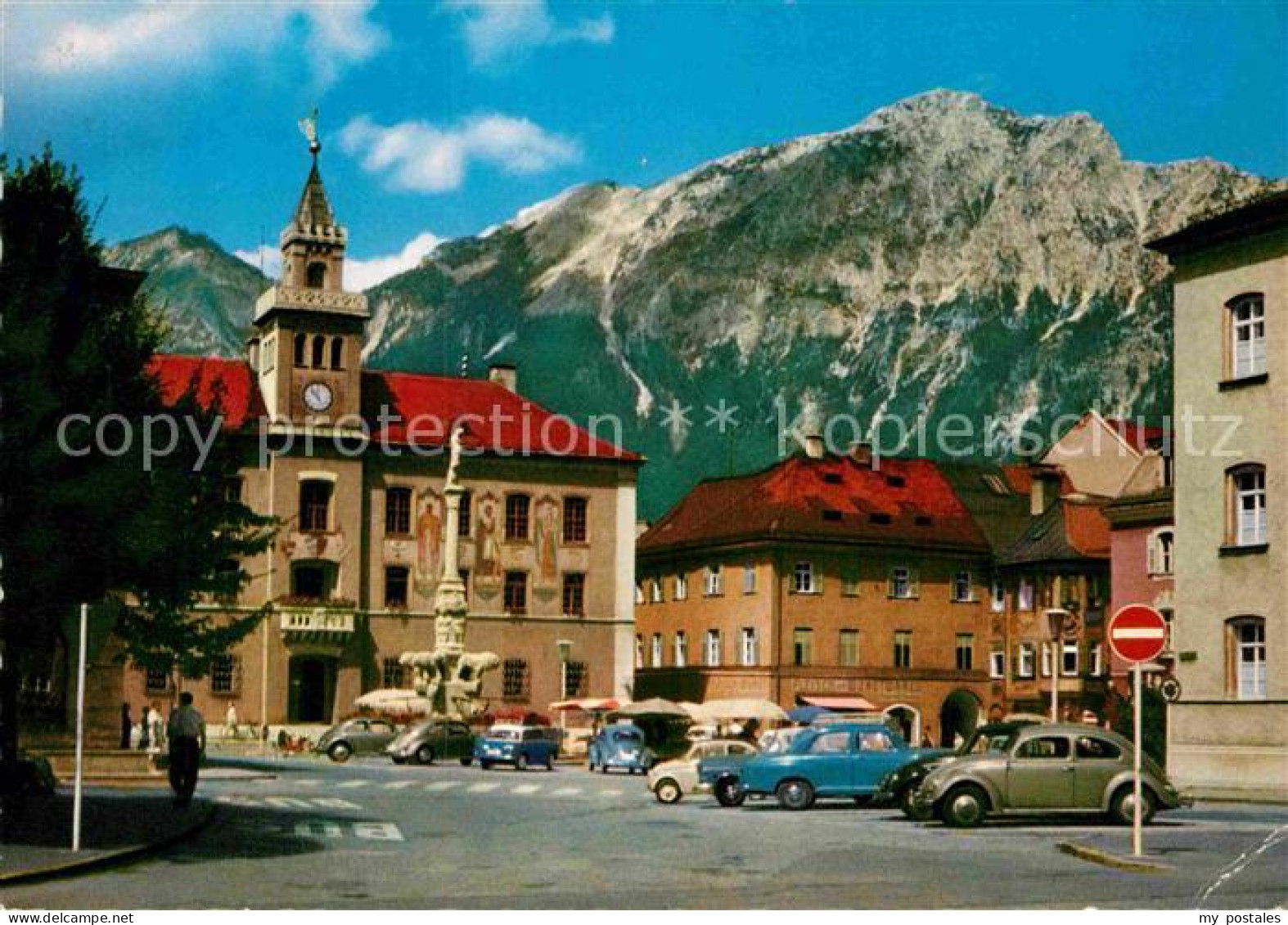 72886850 Bad Reichenhall Marktplatz Mit Hochstaufen Bad Reichenhall - Bad Reichenhall