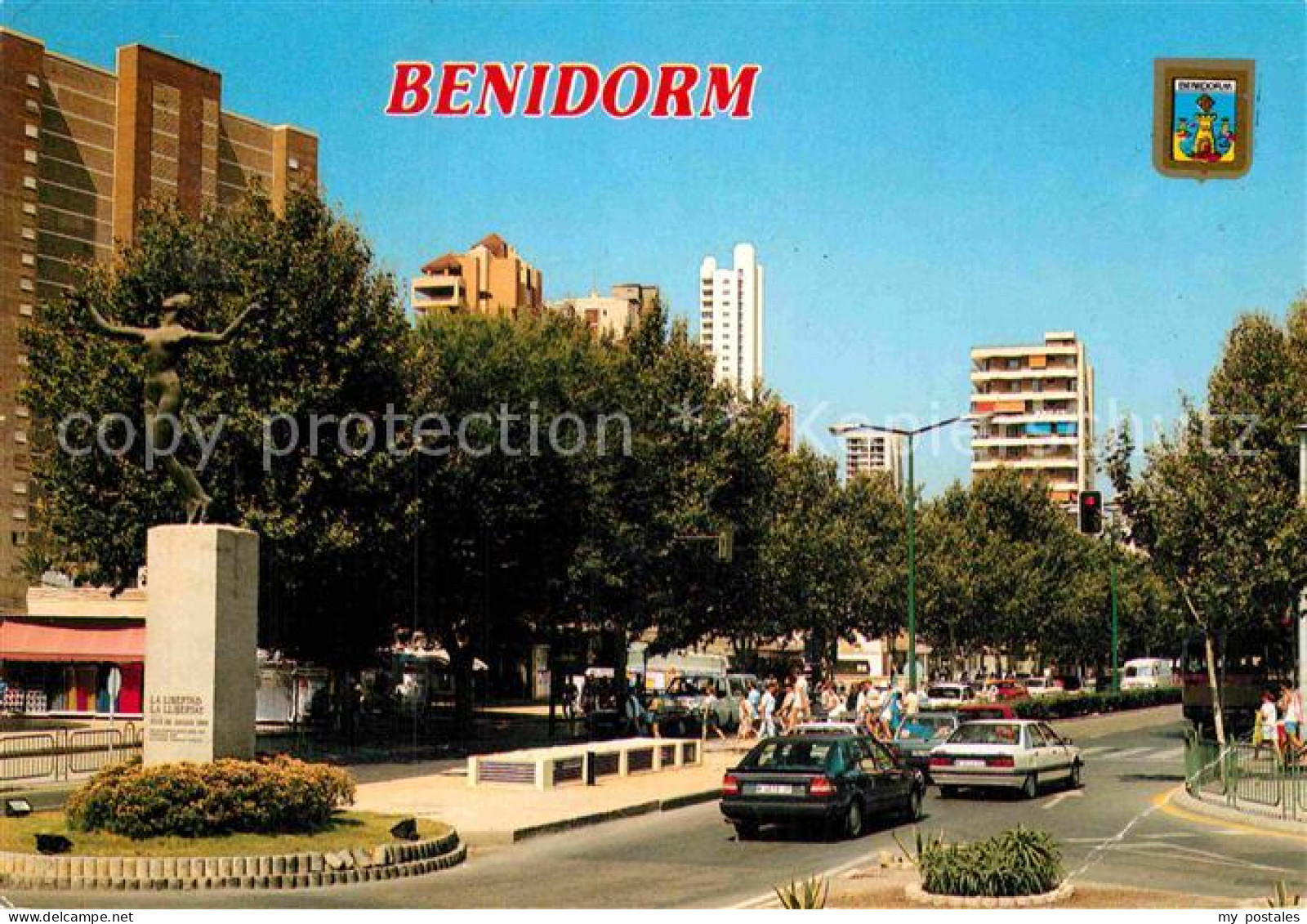 72886821 Benidorm Strassenpartie Costa Blanca Spanien - Autres & Non Classés