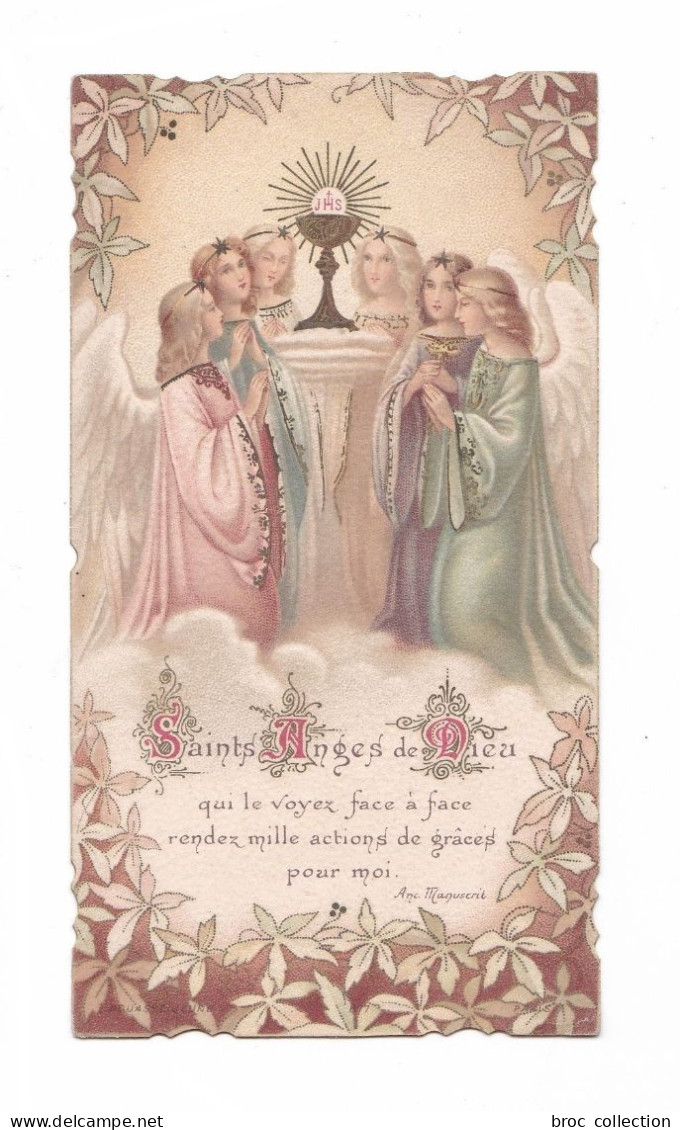 Saints Anges De Dieu, Eucharistie, éd. Bouasse Jeune N° 877 - Devotion Images