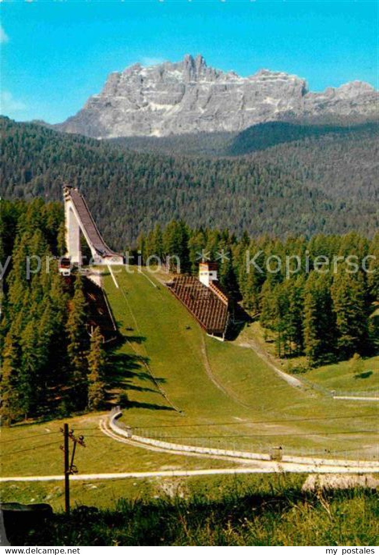 72886703 Cortina D Ampezzo Olympische Sprungschanze Cortina D Ampezzo - Altri & Non Classificati