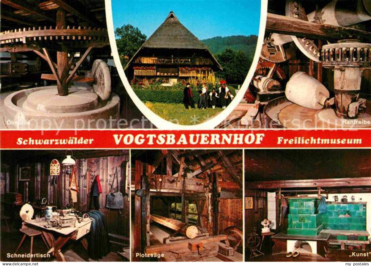 72886627 Gutach Schwarzwald Schwarzwaelder Vogtsbauernhof Freilichtmuseum Oelmue - Autres & Non Classés