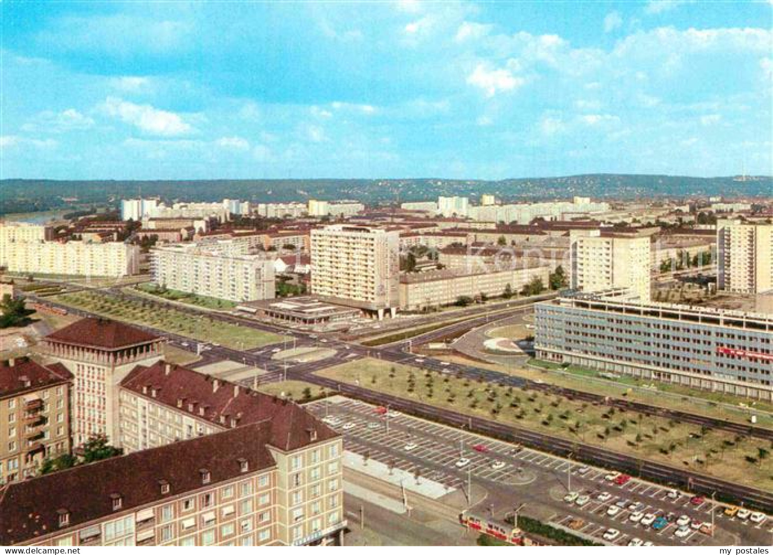 72886474 Dresden Blick Zum Pirnaischen Platz Dresden Elbe - Dresden