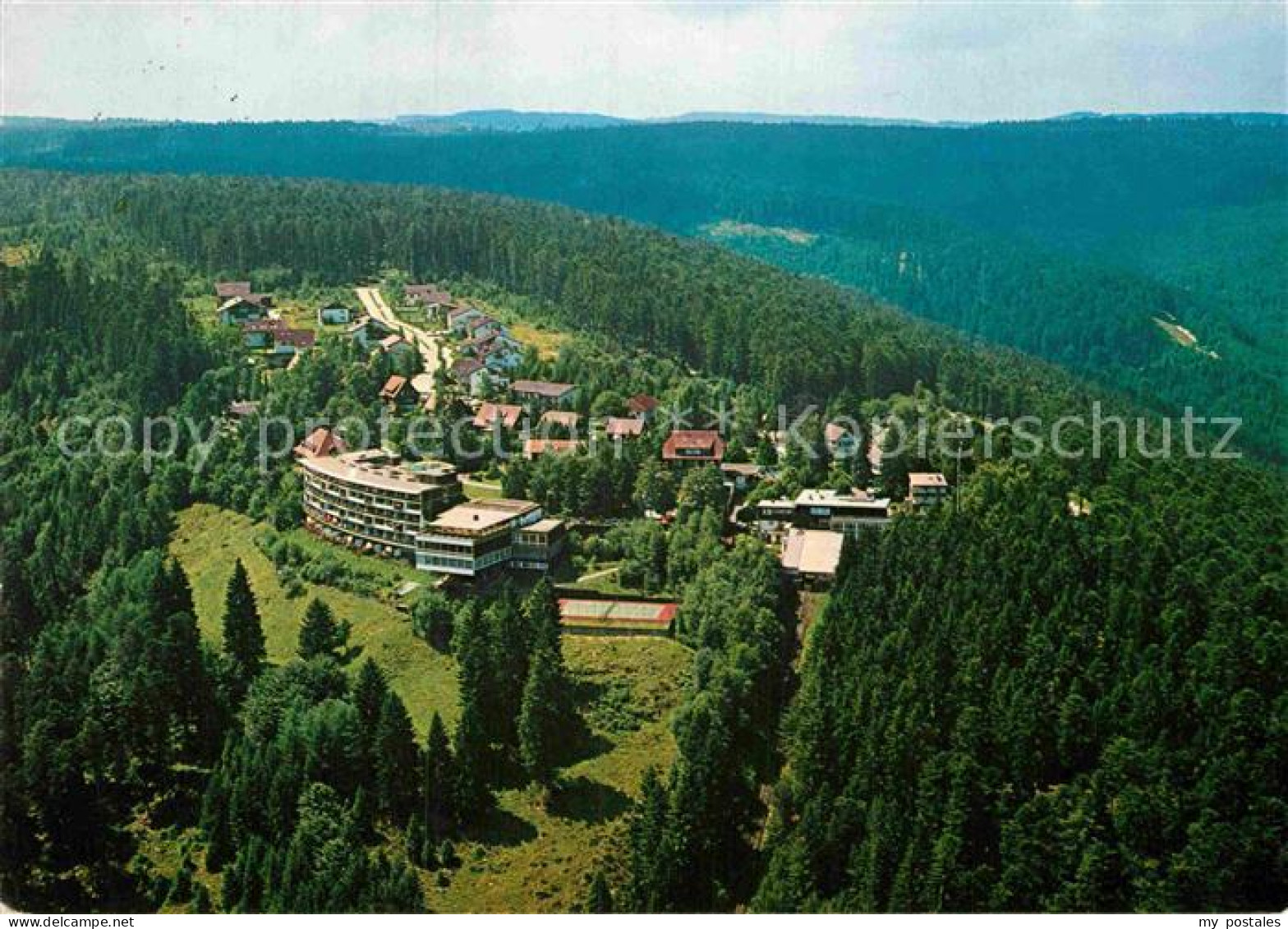 72886421 Bad Wildbad Sommerberghotel Schwarzwald Fliegeraufnahme Bad Wildbad - Autres & Non Classés