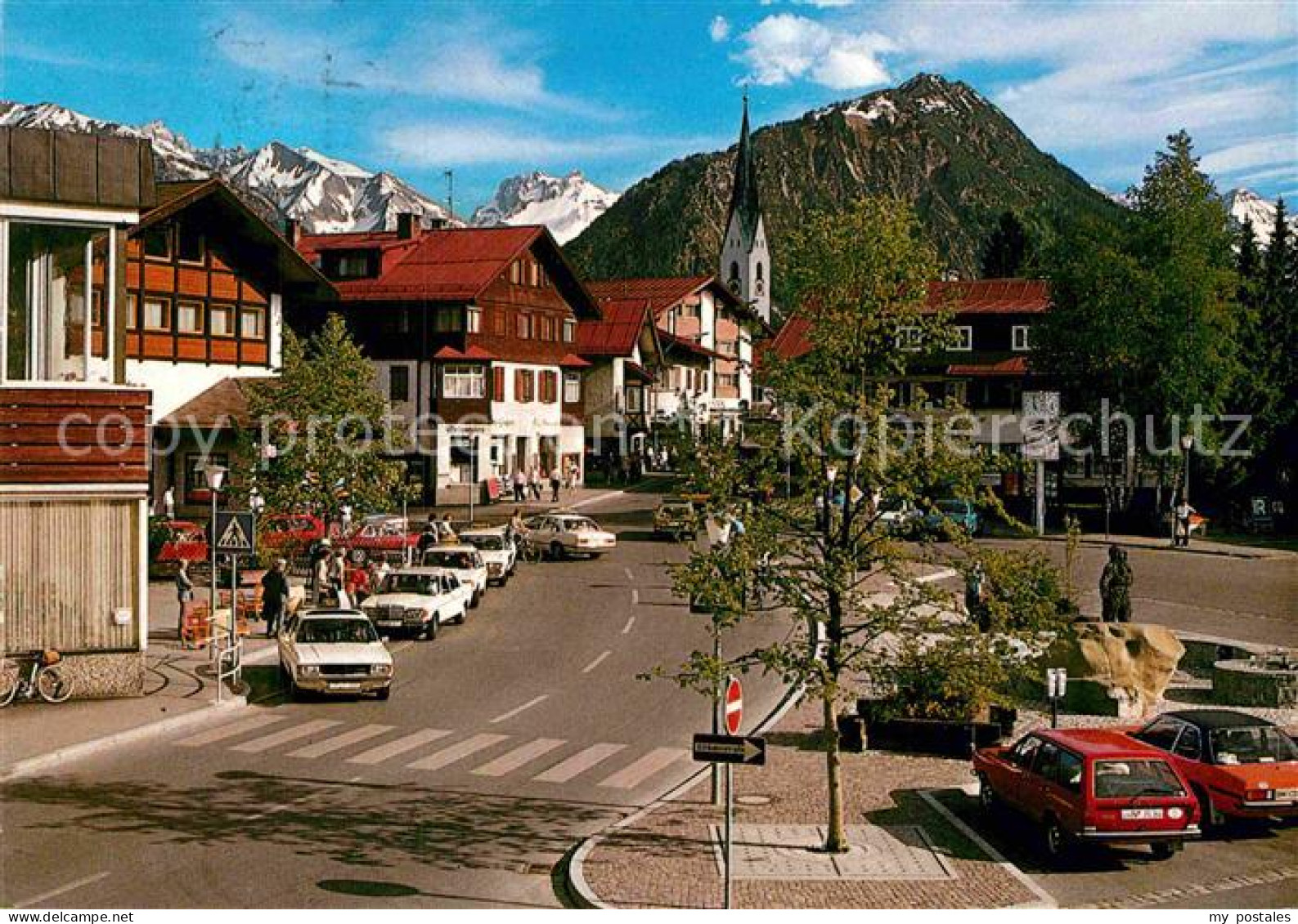 72886246 Oberstdorf Mit Fuerschiesser Und Kratzer Oberstdorf - Oberstdorf