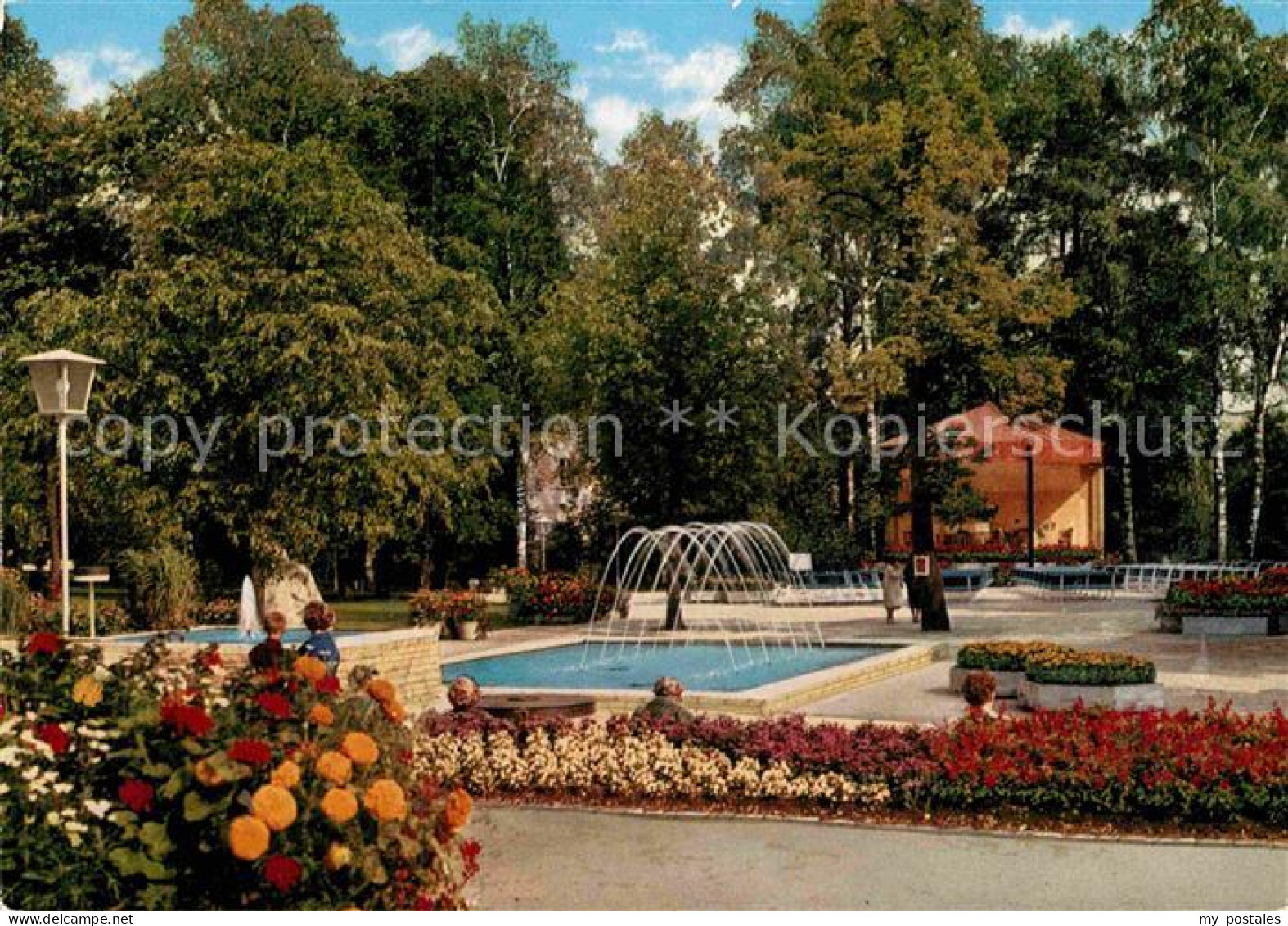 72885963 Bad Steben Kuranlage Musikpavillon Kurort Im Frankenwald Bad Steben - Bad Steben