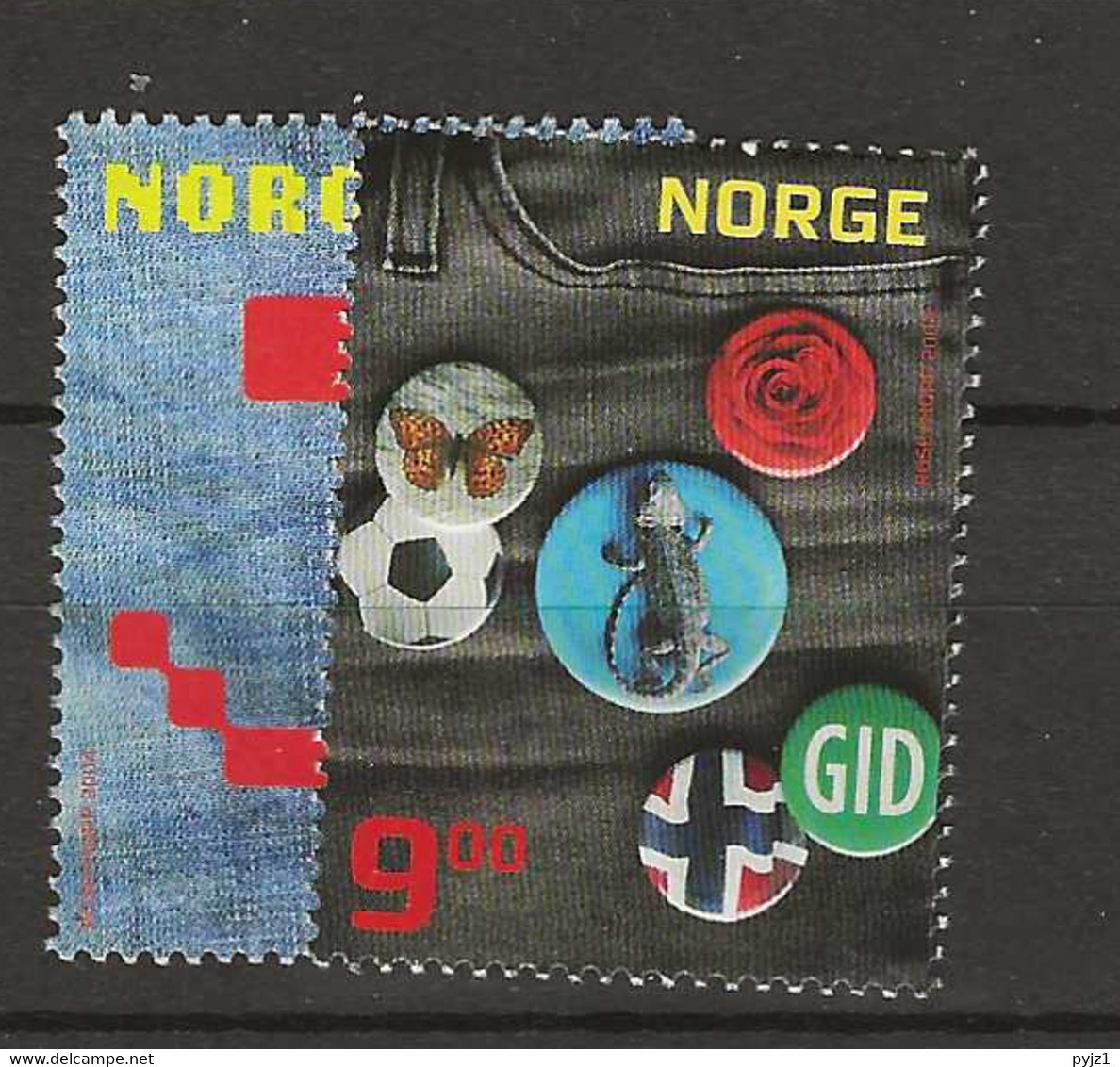 2004 MNH Norway, Mi 1511-12 Postfris** - Ongebruikt