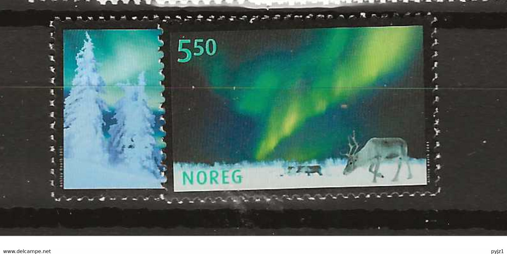 2001 MNH Norway, Mi 1413-14 Postfris** - Nuovi