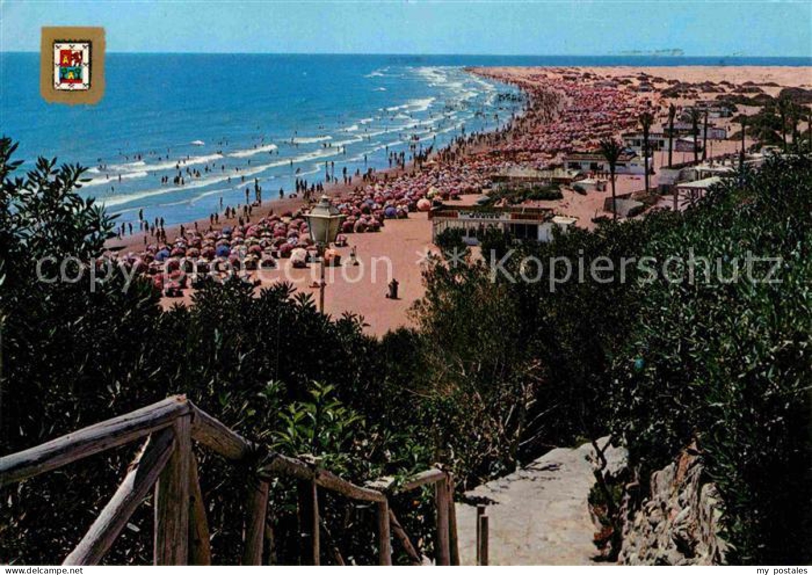 72885815 Playa Del Ingles Vista Parcial Playa Strand Playa Del Ingles - Sonstige & Ohne Zuordnung