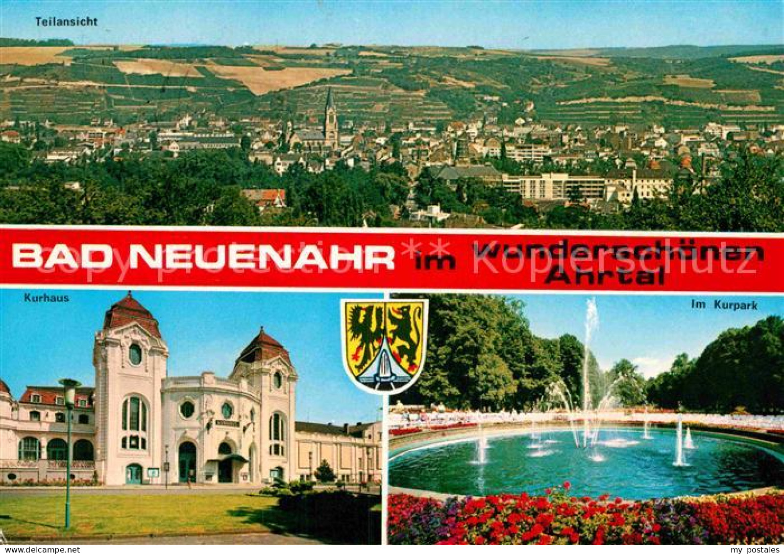 72885734 Bad Neuenahr-Ahrweiler Panorama Kurhaus Kurpark Springbrunnen Bad Neuen - Bad Neuenahr-Ahrweiler