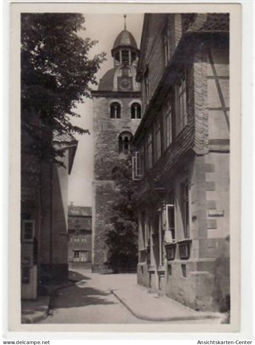 39080708 - Koenigslutter. Pfarrkirche, Romantischer Westturm Ungelaufen  Gute Erhaltung. - Braunschweig