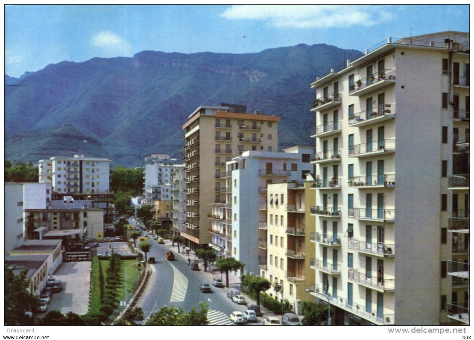 CASTELLAMMARE DI STABIA   VIALE EUROPA     NAPOLI NEAPOLIS  CAMPANIA   VIAGGIATA  COME DA FOTO - Castellammare Di Stabia