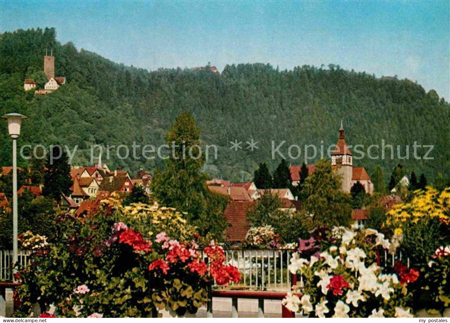 72885458 Bad Liebenzell Ortsansicht Mit Kirche Kurort Schwarzwald Bad Liebenzell - Autres & Non Classés