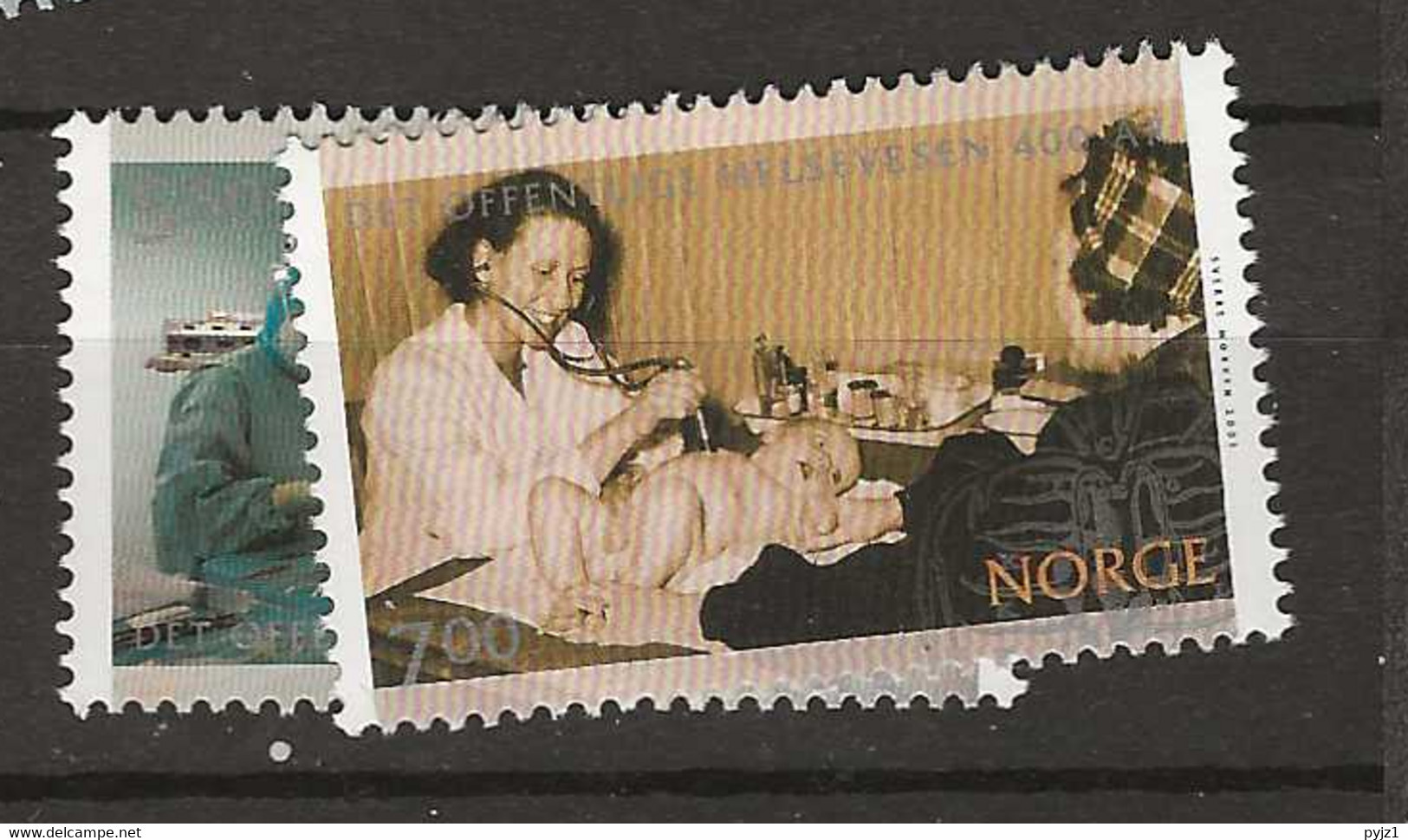 2003 MNH Norway, Mi 1467-68 Postfris** - Ongebruikt