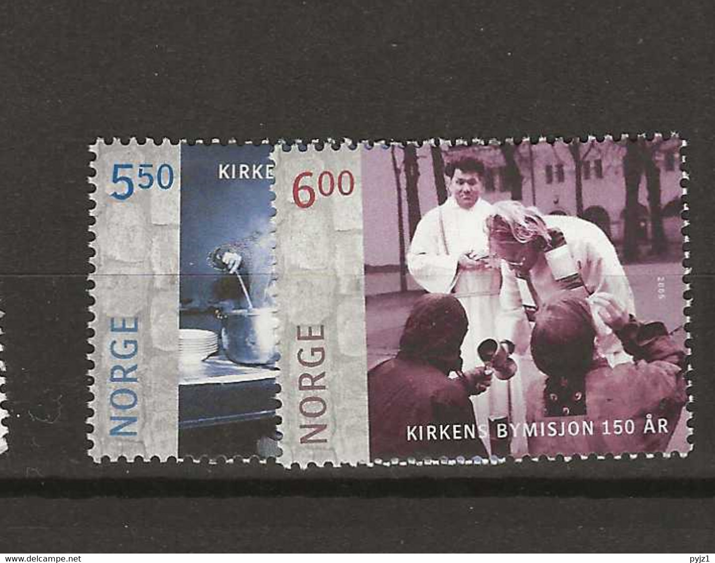 2005 MNH Norway, Mi 1523-24 Postfris** - Ungebraucht