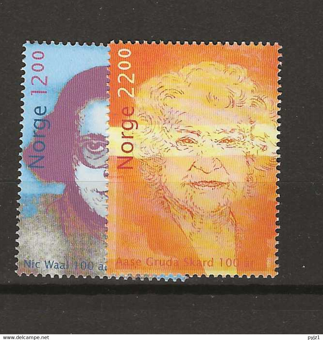 2005 MNH Norway, Mi 1525-26 Postfris** - Unused Stamps