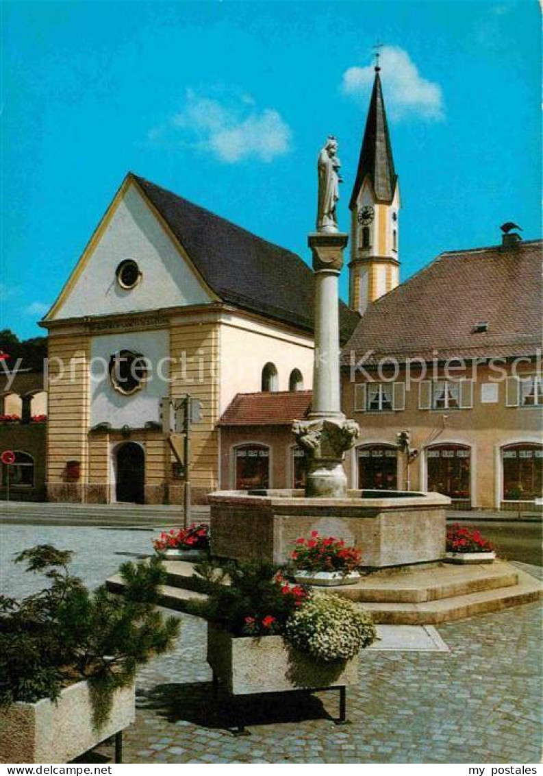 72885132 Bad Aibling Marienbrunnen Marienplatz Brunnen Moorheilbad Bad Aibling - Bad Aibling