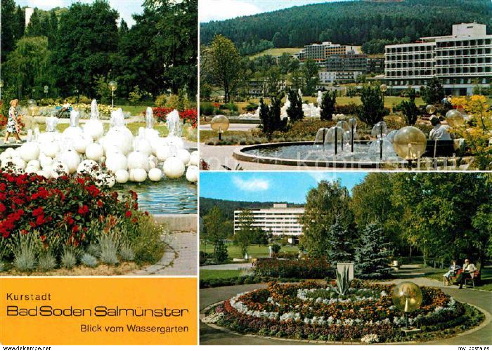 72885022 Bad Soden-Salmuenster Blick Vom Wassergarten Park Kurhotels Bad Soden-S - Sonstige & Ohne Zuordnung