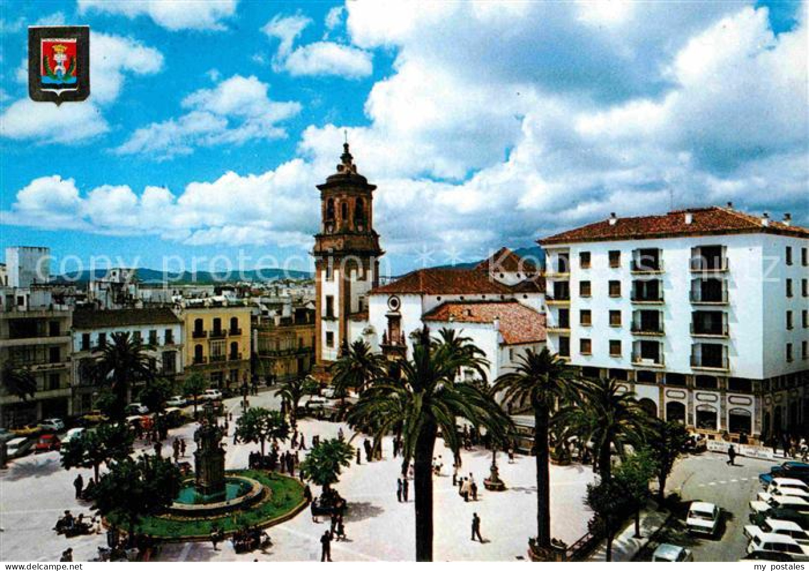 72885005 Algeciras Andalucia Plaza Generalisimo Monumento Iglesia Algeciras Anda - Other & Unclassified